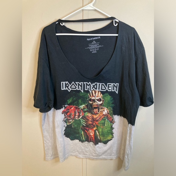 Iron Maiden Book of Souls Two-Tone T-Shirt, Size XL - Picture 2 of 6